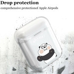 Coque AirPods Silicone Transparent Série Animal