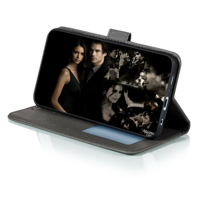 Housse Samsung Galaxy A51 Simili Cuir Live Your Dream