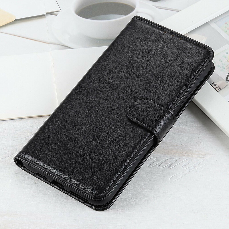 Housse Samsung Galaxy A21s Effet Cuir Brillance Rabat Avant Housse Samsung Galaxy A21s Effet Cuir Brillance Rabat Avant