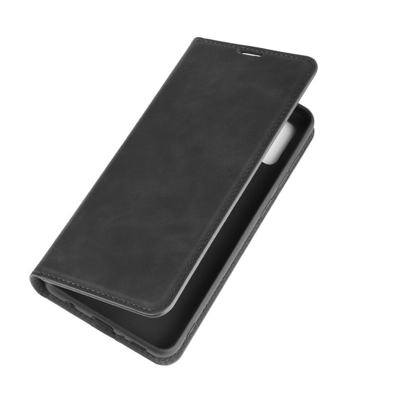 Flip Cover Samsung Galaxy A21s Effet Cuir Douceur Flip Cover Samsung Galaxy A21s Effet Cuir Douceur
