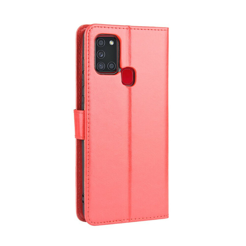Housse Samsung Galaxy A21S Simili Cuir Flashy Housse Samsung Galaxy A21S Simili Cuir Flashy