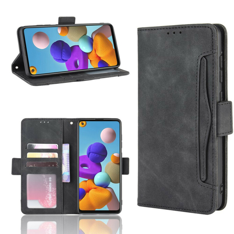 Housse Samsung Galaxy A21s Classe Première Multi-Cartes Housse Samsung Galaxy A21s Classe Première Multi-Cartes