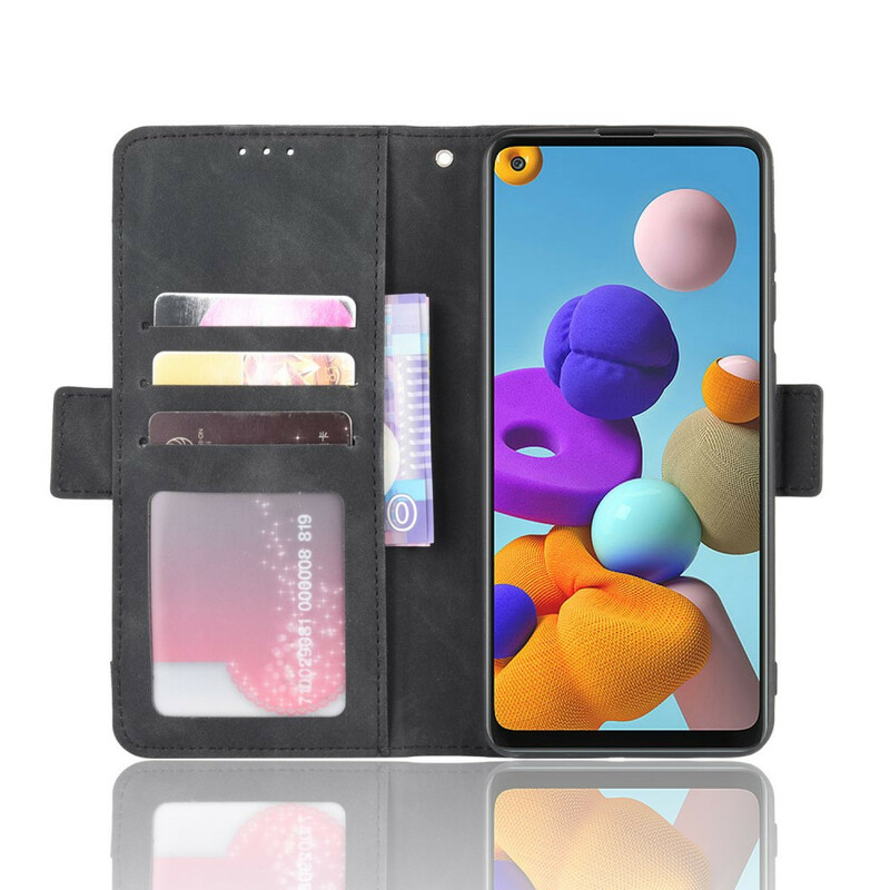 Housse Samsung Galaxy A21s Classe Première Multi-Cartes Housse Samsung Galaxy A21s Classe Première Multi-Cartes