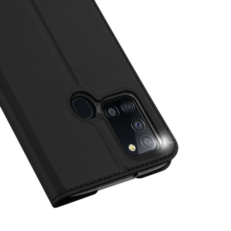 Flip Cover Samsung Galaxy A21s Skin Pro DUX DUCIS Flip Cover Samsung Galaxy A21s Skin Pro DUX DUCIS