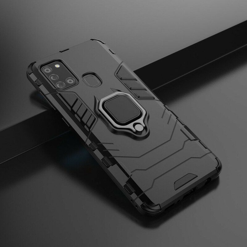 Coque Samsung Galaxy A21s Ring Résistante Coque Samsung Galaxy A21s Ring Résistante