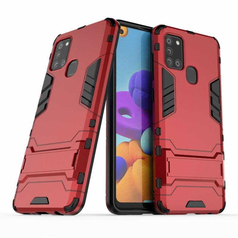 Coque Samsung Galaxy A21s Languette Ultra Résistante Coque Samsung Galaxy A21s Languette Ultra Résistante