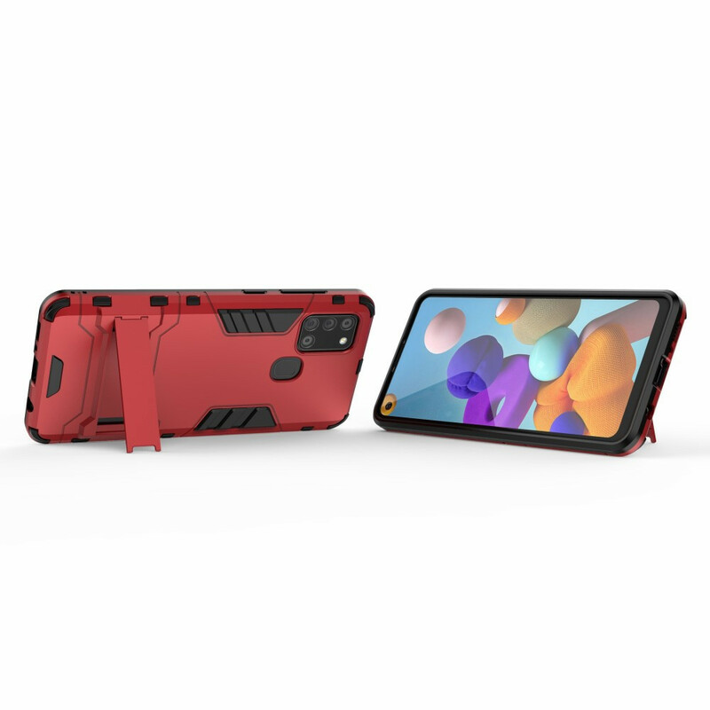 Coque Samsung Galaxy A21s Languette Ultra Résistante Coque Samsung Galaxy A21s Languette Ultra Résistante