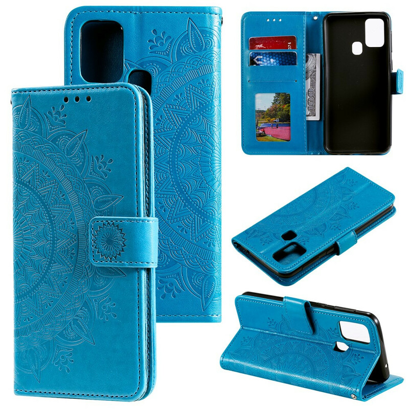Housse Samsung Galaxy A21s Mandala Soleil Housse Samsung Galaxy A21s Mandala Soleil