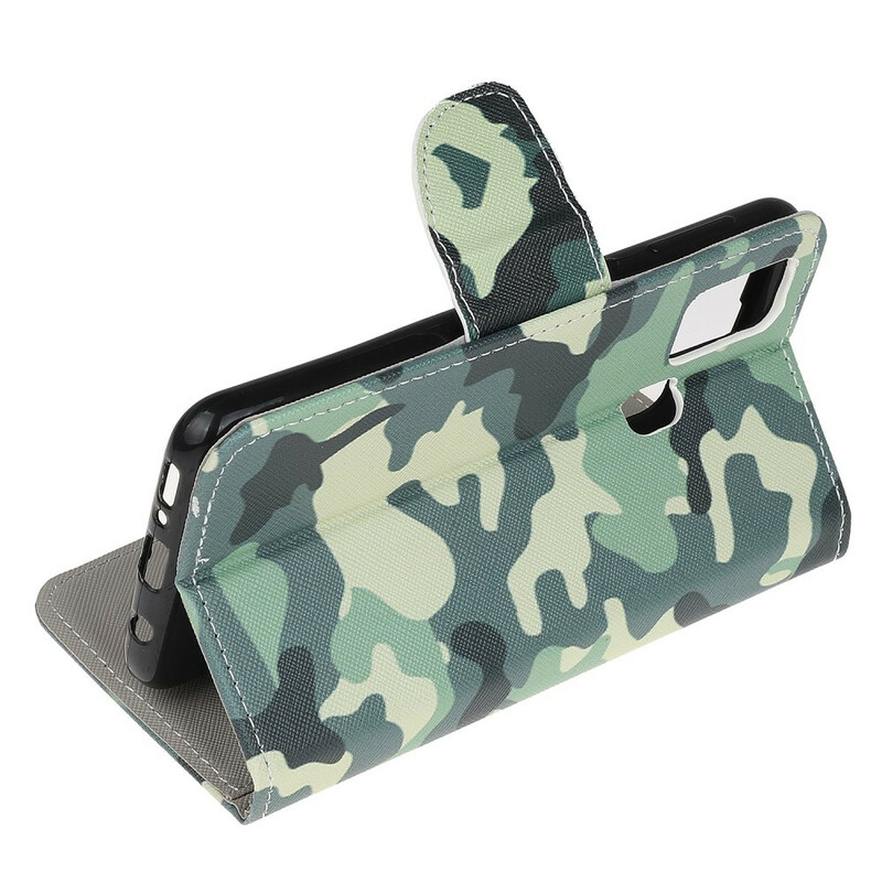 Housse Samsung Galaxy A21s Camouflage Militaire Housse Samsung Galaxy A21s Camouflage Militaire