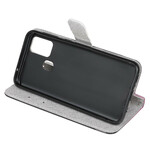 Housse Samsung Galaxy A21s Papillons Diamants à Lanière Housse Samsung Galaxy A21s Papillons Diamants à Lanière