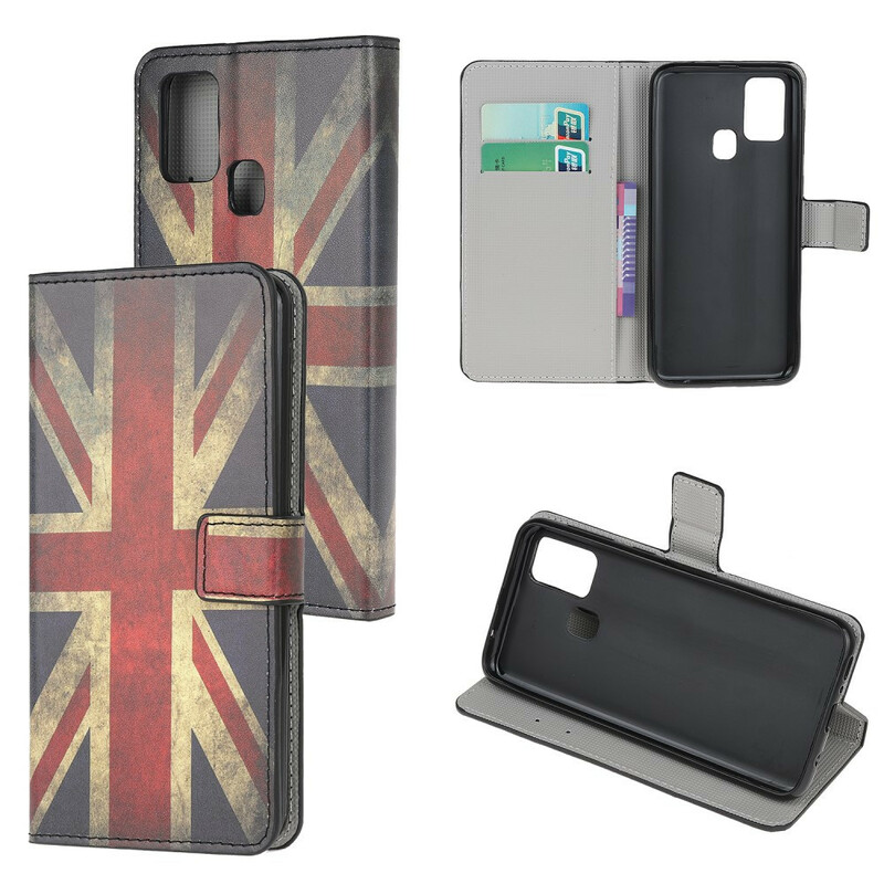 Housse Samsung Galaxy A21s Drapeau Angleterre