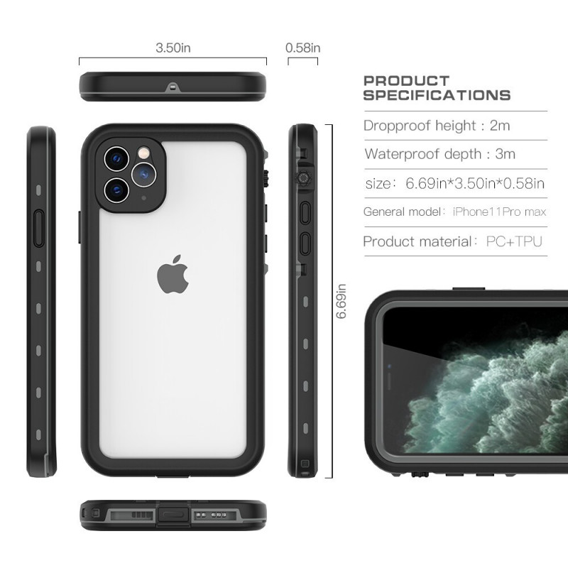 Est-ce Que L'iphone 11 Est Waterproof Coque iPhone 11 Pro Max Waterproof REDPEPPER