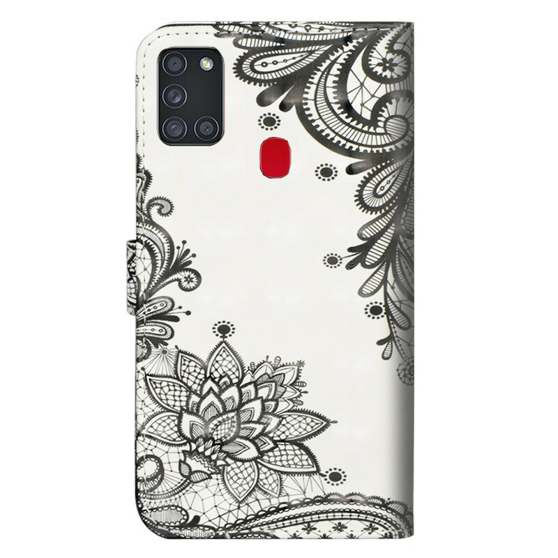 Housse Samsung Galaxy A21s Chic Dentelle Housse Samsung Galaxy A21s Chic Dentelle