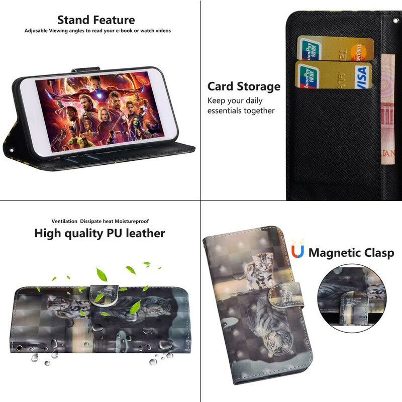 Housse Samsung Galaxy A21s Ernest Le Tigre Housse Samsung Galaxy A21s Ernest Le Tigre