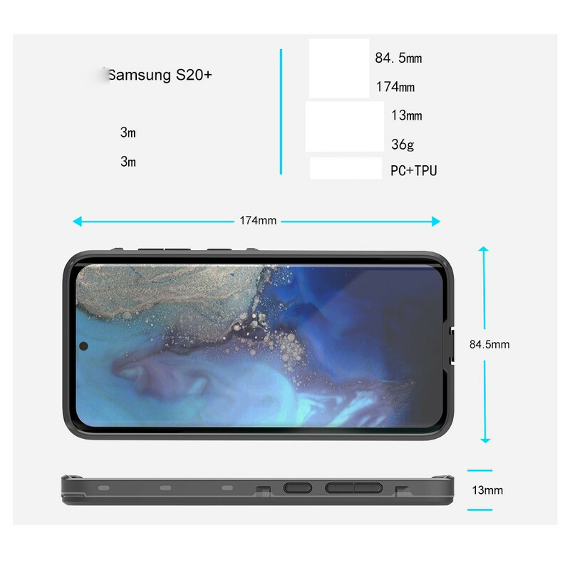 Coque Samsung Galaxy S20 Plus Waterproof 2m REDPEPPER Coque Samsung Galaxy S20 Plus Waterproof 2m REDPEPPER