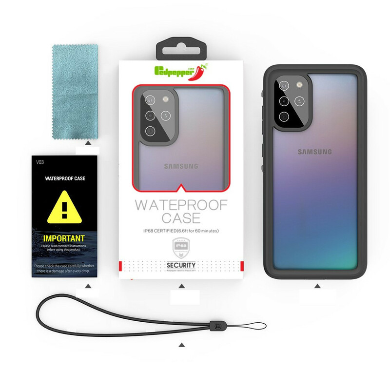 Coque Samsung Galaxy S20 Plus Waterproof 2m REDPEPPER Coque Samsung Galaxy S20 Plus Waterproof 2m REDPEPPER