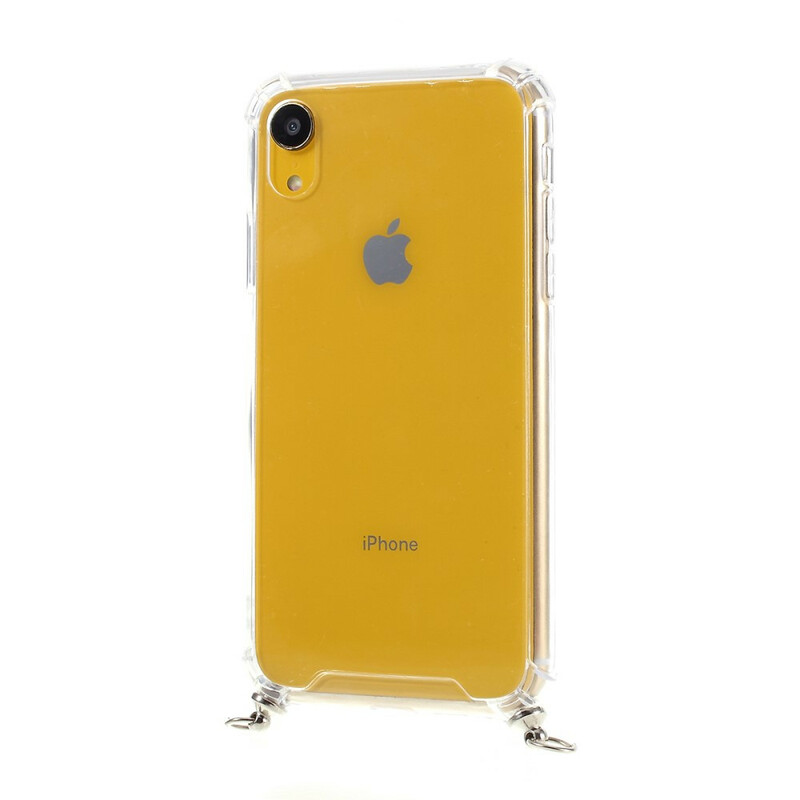 Coque iPhone XR Hybride avec Cordon Coloré Coque iPhone XR Hybride avec Cordon Coloré
