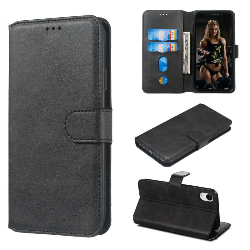 Housse Phone XR Effet Cuir Mat Rétro Housse Phone XR Effet Cuir Mat Rétro