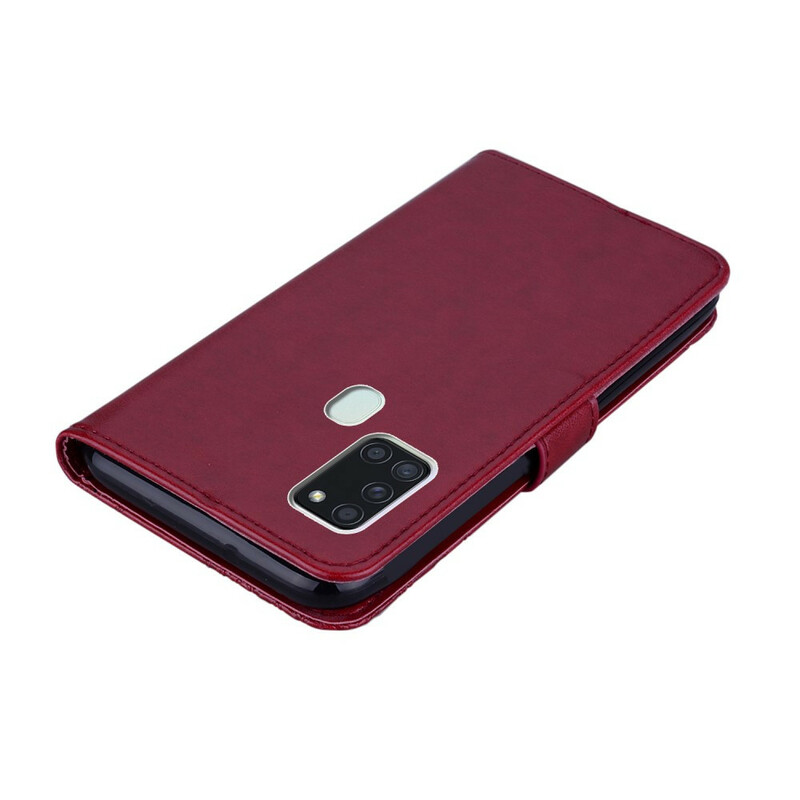 Housse Samsung Galaxy A21s Hibou Mandala et Lanière Housse Samsung Galaxy A21s Hibou Mandala et Lanière
