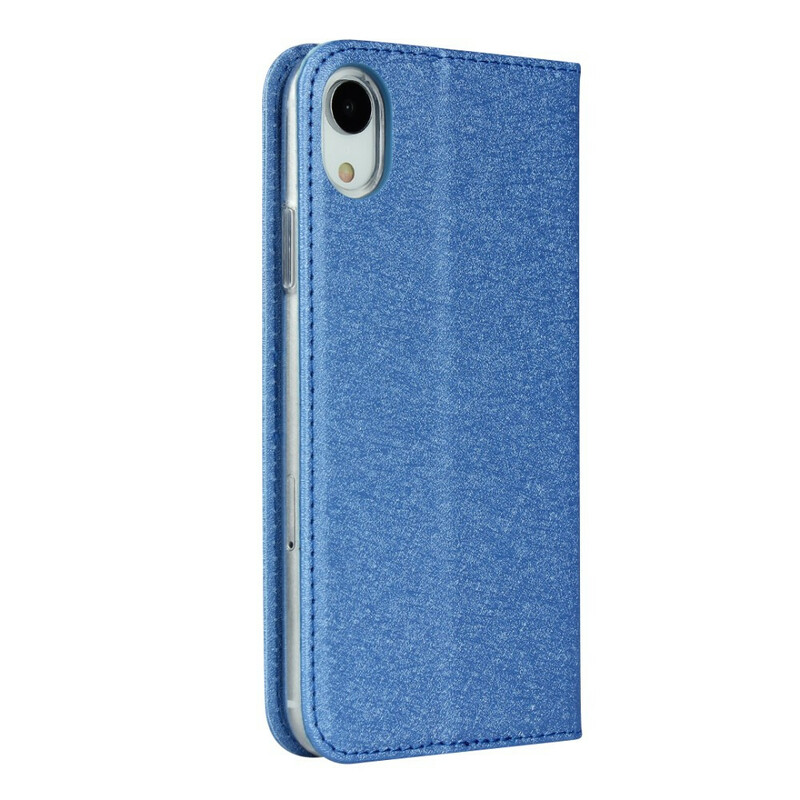 Flip Cover iPhone XR Style Cuir Douceur avec Lanière Ma Coque