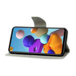 Housse Samsung Galaxy A21s Marguerites à Lanière Housse Samsung Galaxy A21s Marguerites à Lanière