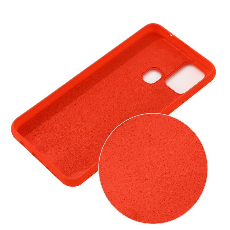 Coque Samsung Galaxy A21s Liquide Silicone