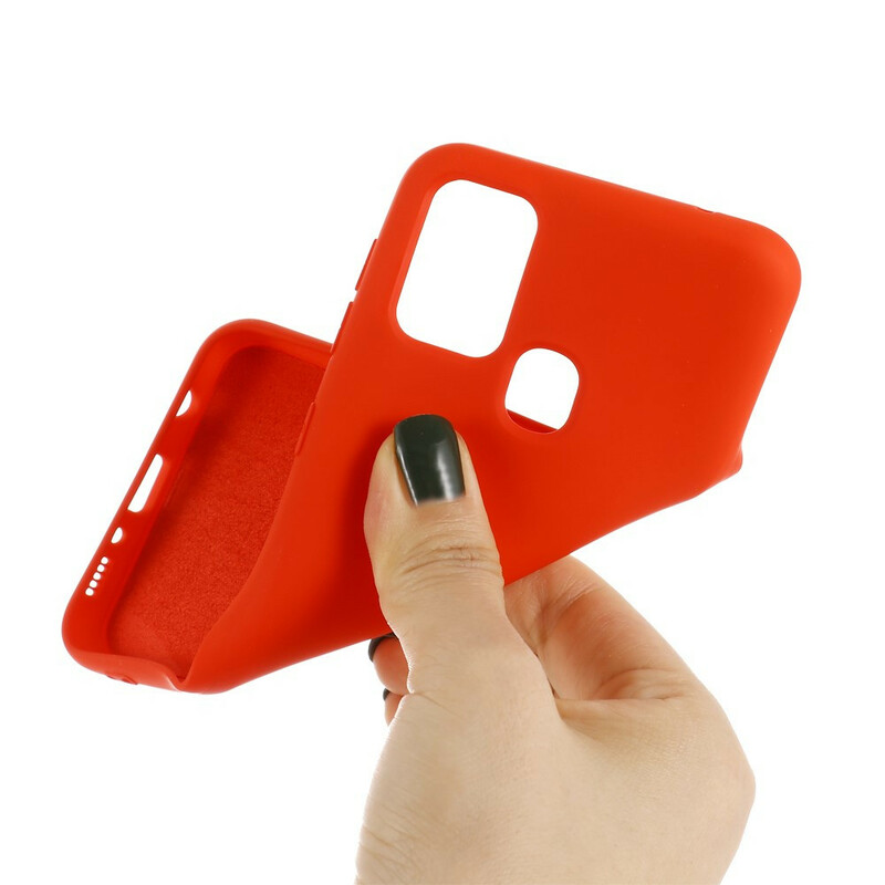 Coque Samsung Galaxy A21s Liquide Silicone