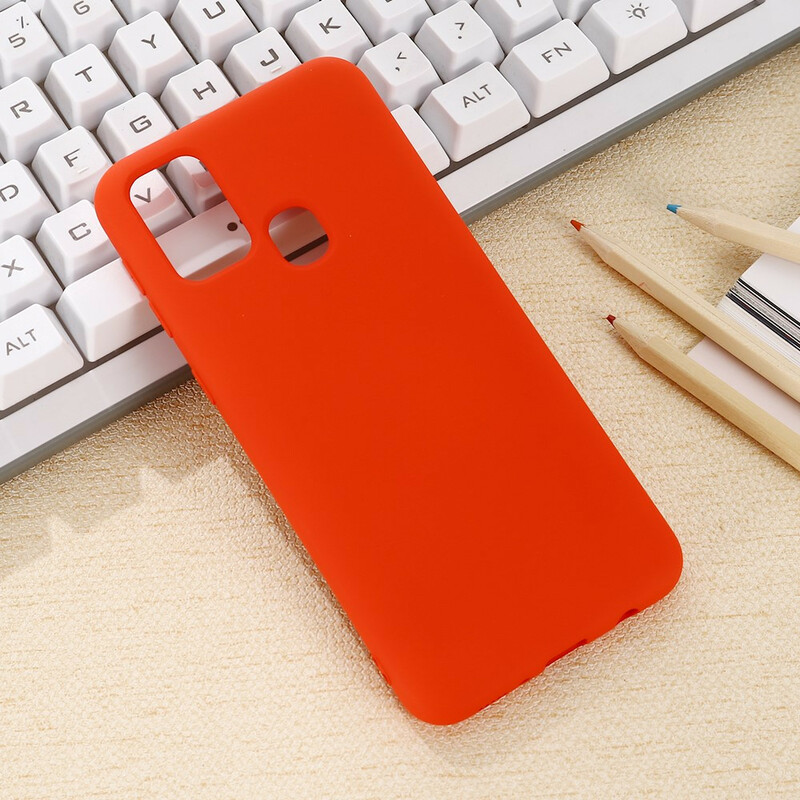 Coque Samsung Galaxy A21s Liquide Silicone