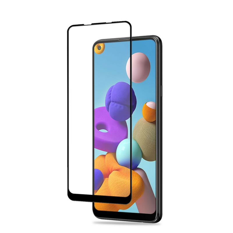 Protection en verre trempé pour l’écran du Samsung Galaxy A21s AMORUS