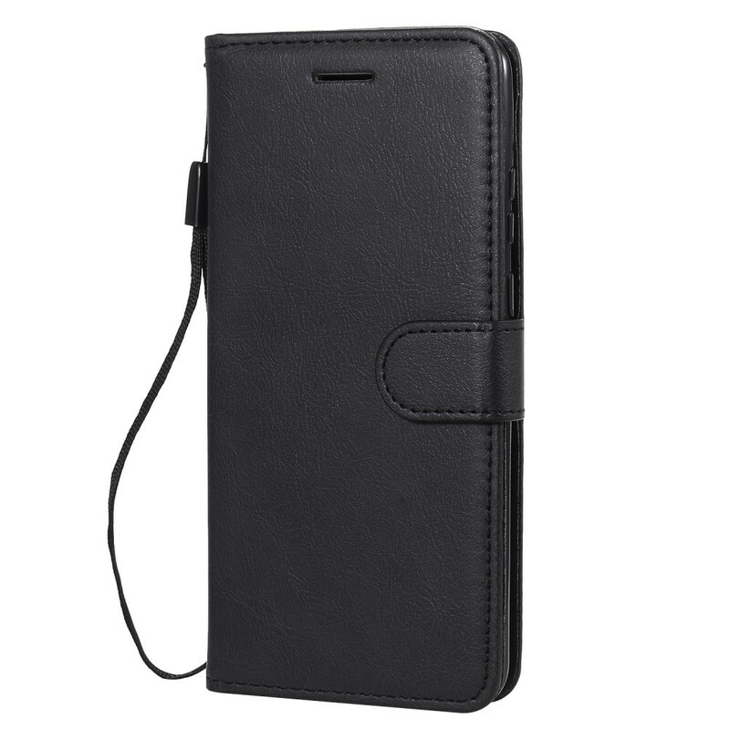 Housse Huawei P Smart 2020 Effet Cuir à Lanière Housse Huawei P Smart 2020 Effet Cuir à Lanière