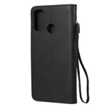 Housse Huawei P Smart 2020 Effet Cuir à Lanière Housse Huawei P Smart 2020 Effet Cuir à Lanière