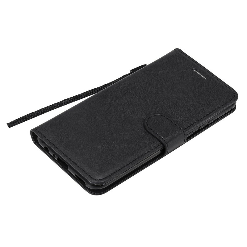 Housse Huawei P Smart 2020 Effet Cuir à Lanière Housse Huawei P Smart 2020 Effet Cuir à Lanière