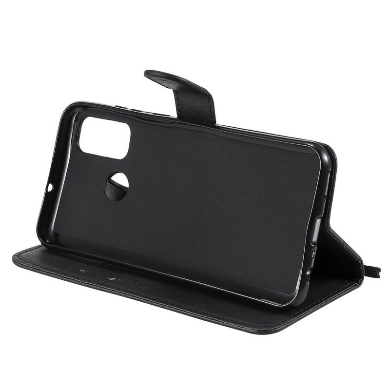 Housse Huawei P Smart 2020 Effet Cuir à Lanière Housse Huawei P Smart 2020 Effet Cuir à Lanière
