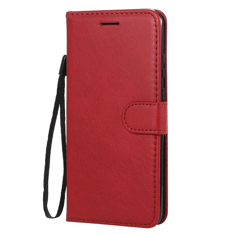 Housse Huawei P Smart 2020 Effet Cuir à Lanière Housse Huawei P Smart 2020 Effet Cuir à Lanière