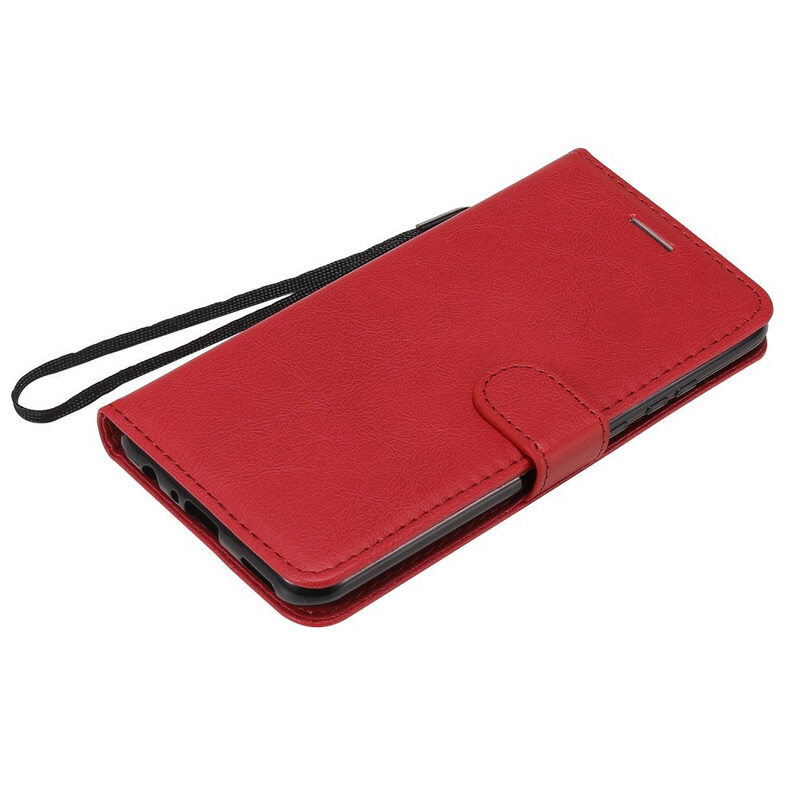 Housse Huawei P Smart 2020 Effet Cuir à Lanière Housse Huawei P Smart 2020 Effet Cuir à Lanière