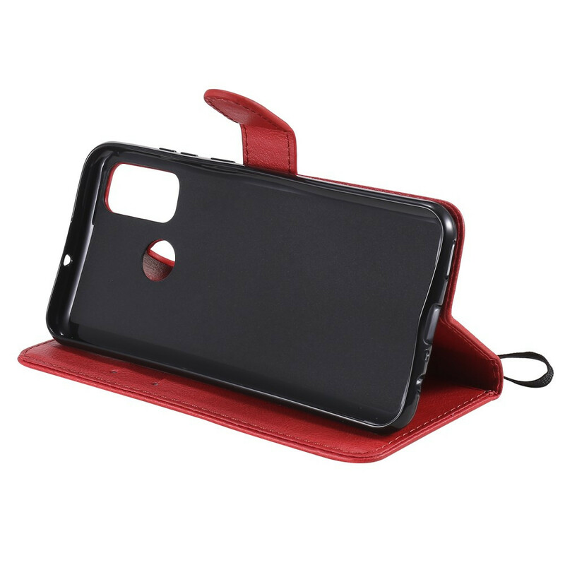 Housse Huawei P Smart 2020 Effet Cuir à Lanière Housse Huawei P Smart 2020 Effet Cuir à Lanière