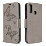 Housse Huawei P Smart Plus 2020 Les Papillons en Vol avec Lanière Housse Huawei P Smart Plus 2020 Les Papillons en Vol avec Lanière