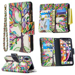 Housse iPhone XR Poche Zippée Arbre Housse iPhone XR Poche Zippée Arbre