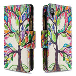 Housse iPhone XR Poche Zippée Arbre Housse iPhone XR Poche Zippée Arbre