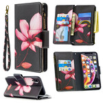 Housse iPhone XR Poche Zippée Fleur Housse iPhone XR Poche Zippée Fleur