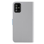 Housse Samsung Galaxy A51 Effet Cuir Tricolore Housse Samsung Galaxy A51 Effet Cuir Tricolore