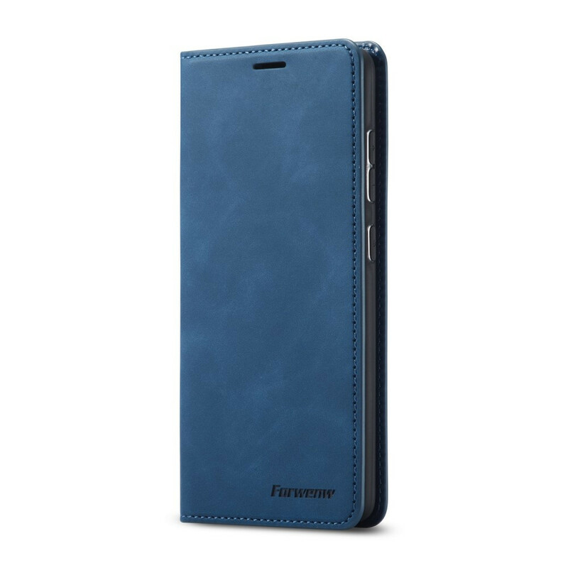 Housse Samsung Galaxy A51 Effet Cuir FORWENW Housse Samsung Galaxy A51 Effet Cuir FORWENW