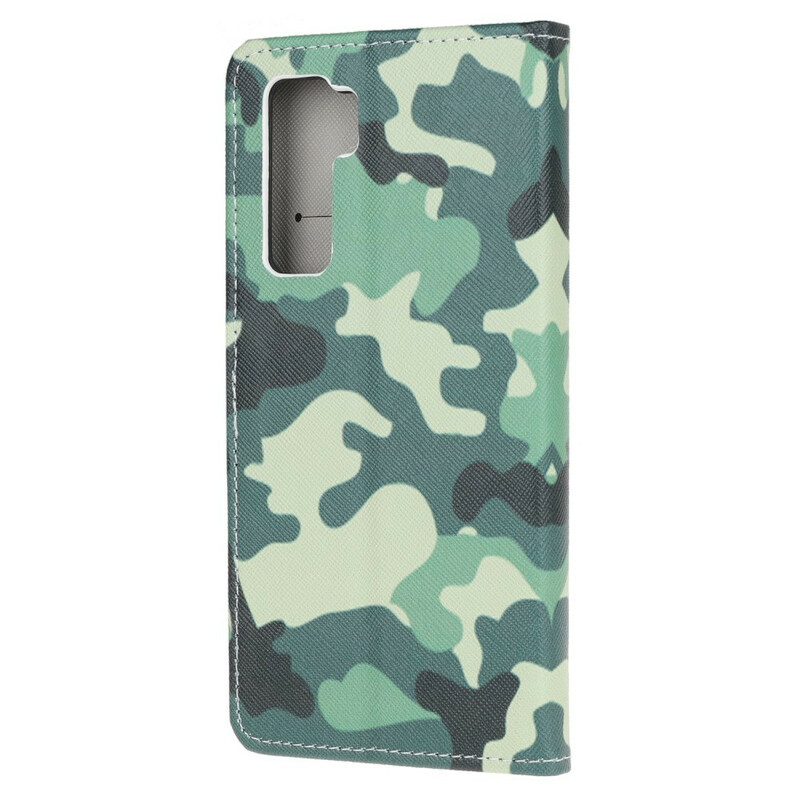 Housse Huawei P40 Lite 5G Camouflage Militaire