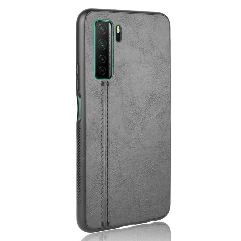 Coque Huawei P40 Lite 5G Style Cuir Coutures