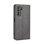 Flip Cover Huawei P40 Lite 5G Effet Cuir Vintage Stylisé Flip Cover Huawei P40 Lite 5G Effet Cuir Vintage Stylisé
