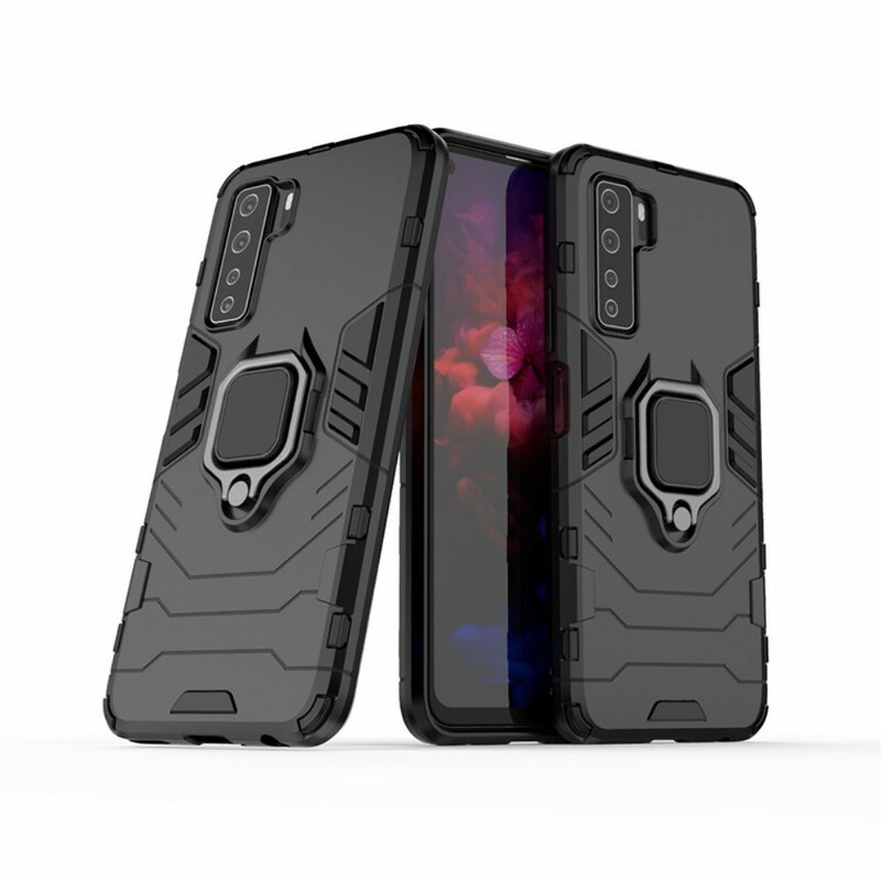 Coque Huawei P40 Lite 5G Ring Résistante Coque Huawei P40 Lite 5G Ring Résistante
