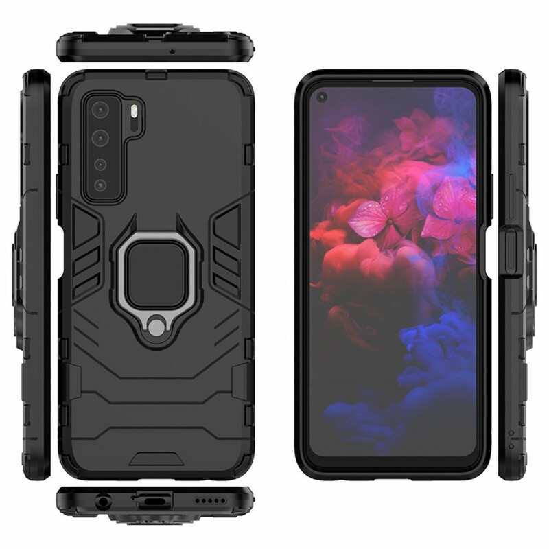 Coque Huawei P40 Lite 5G Ring Résistante Coque Huawei P40 Lite 5G Ring Résistante