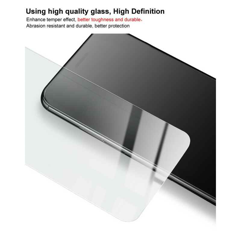 Protection en verre trempé IMAK pour écran Huawei P40 Lite 5G