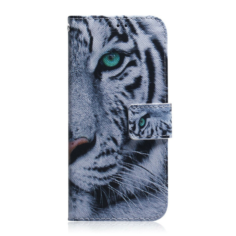 Housse Samsung Galaxy A21s Face de Tigre Housse Samsung Galaxy A21s Face de Tigre