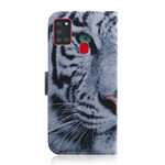 Housse Samsung Galaxy A21s Face de Tigre Housse Samsung Galaxy A21s Face de Tigre